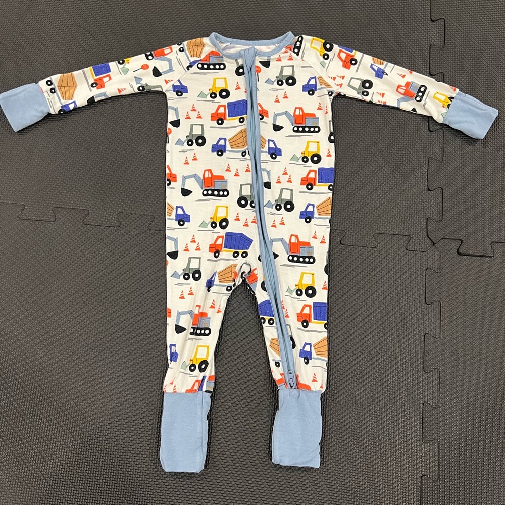 Little Sleepies Construction Zippy